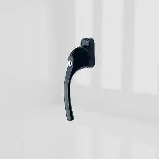 [2QTT0067] greenteQ ALPHA Tilt & Turn Window Handle - Tilt & Turn, Anthracite Grey (RAL7016), 40mm