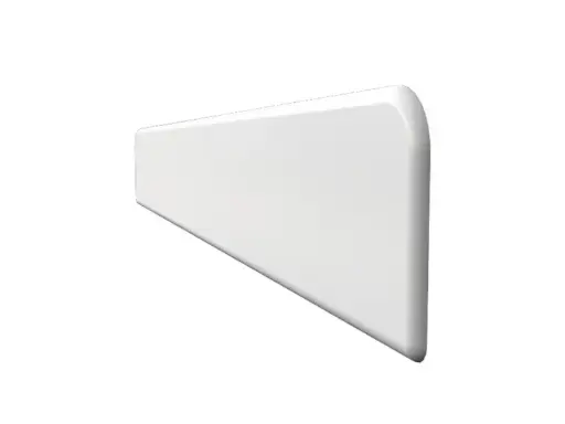 [FWDC] uPVC End Caps - 300mm - White