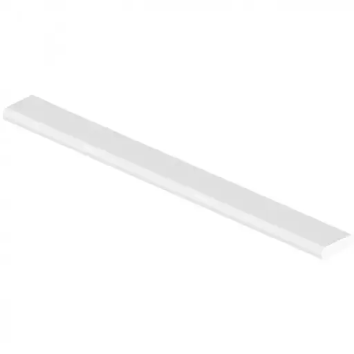 [FF20] uPVC Window Trims - 20mm Fillet - White - 5m
