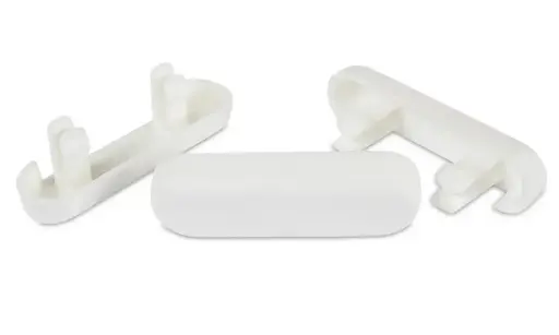 uPVC Face Drain Caps - Oblong Mouldings