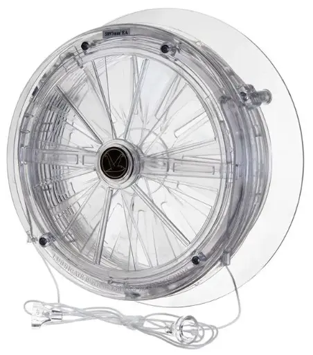 [VAM-DGS106] Vent-A-Matic DGS 106 Shuttered Ventilator 162mm Aperture