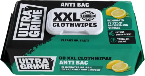 [UltraGrime-AntiB] UltraGrime Antibacterial Wet Wipes