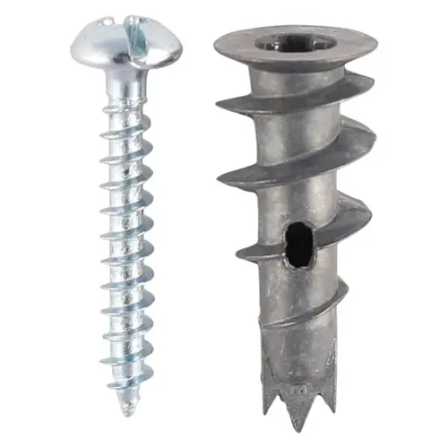 [TIM-TBAZS] 31.5mm Metal Speed Plugs & Screws - Zinc - Box of 100