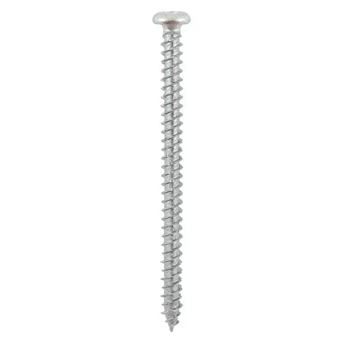 [TIM-75100MFPAN] 7.5 x 100 - Concrete Screws - TX - Pan - Zinc - Box of 100